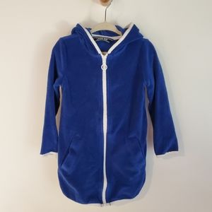 Lands End terry swimsuit beach coverup